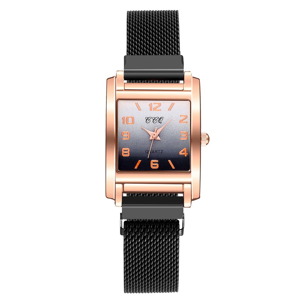 Magnetic buckle casual quartz female watch - Glow Goddess