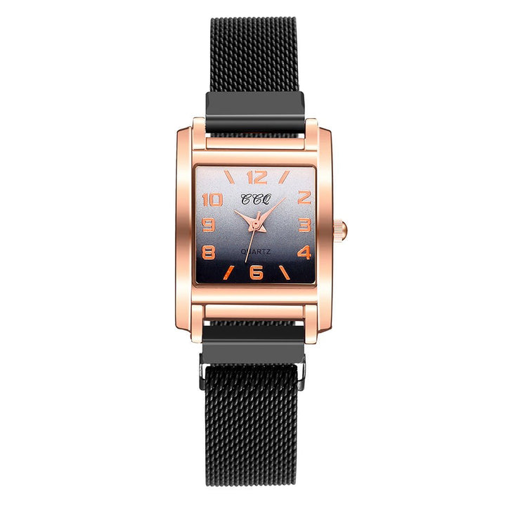 Magnetic buckle casual quartz female watch - Glow Goddess