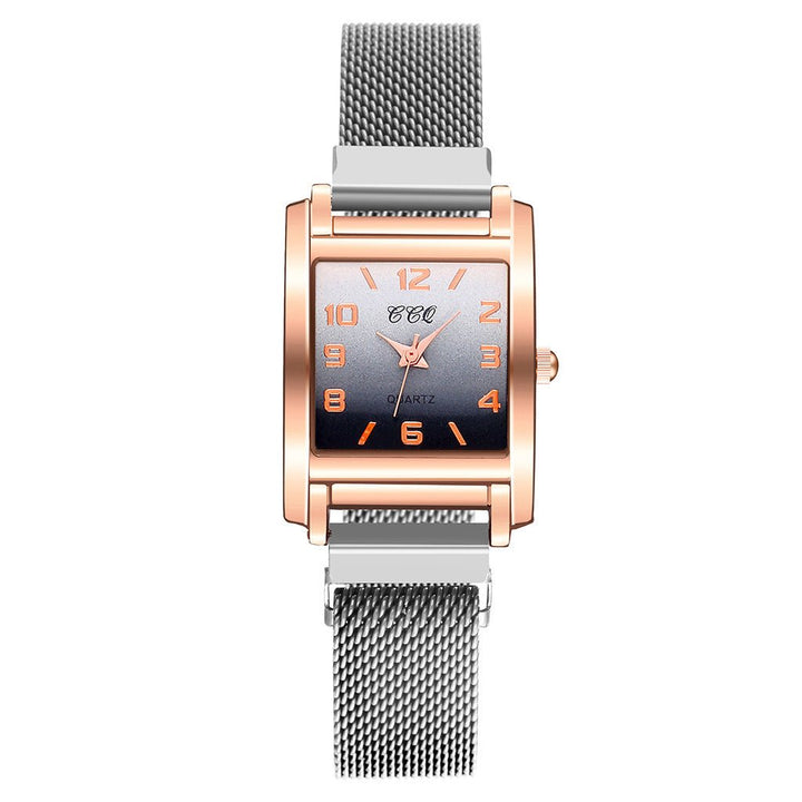 Magnetic buckle casual quartz female watch - Glow Goddess