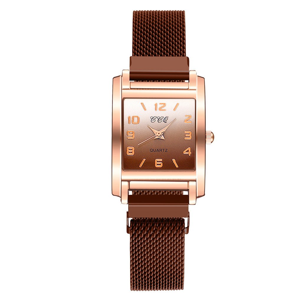 Magnetic buckle casual quartz female watch - Glow Goddess