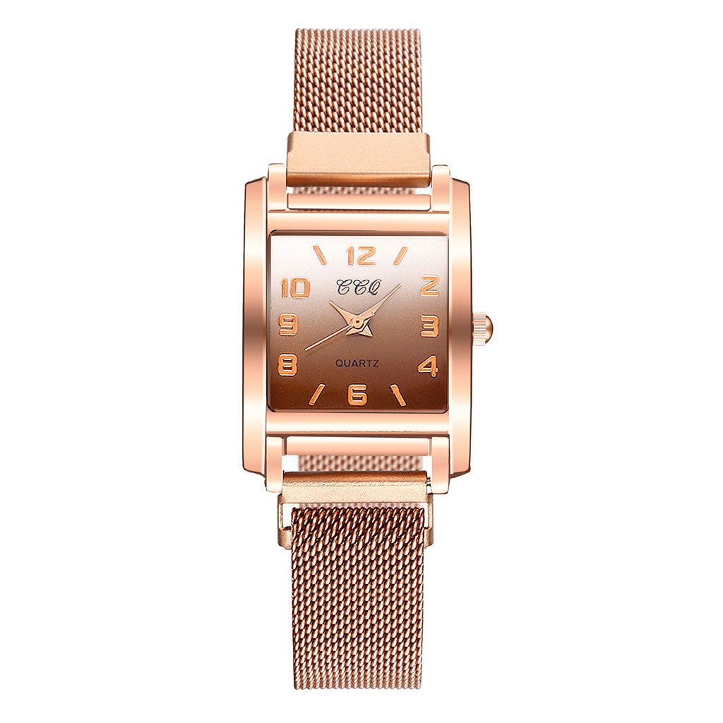 Magnetic buckle casual quartz female watch - Glow Goddess