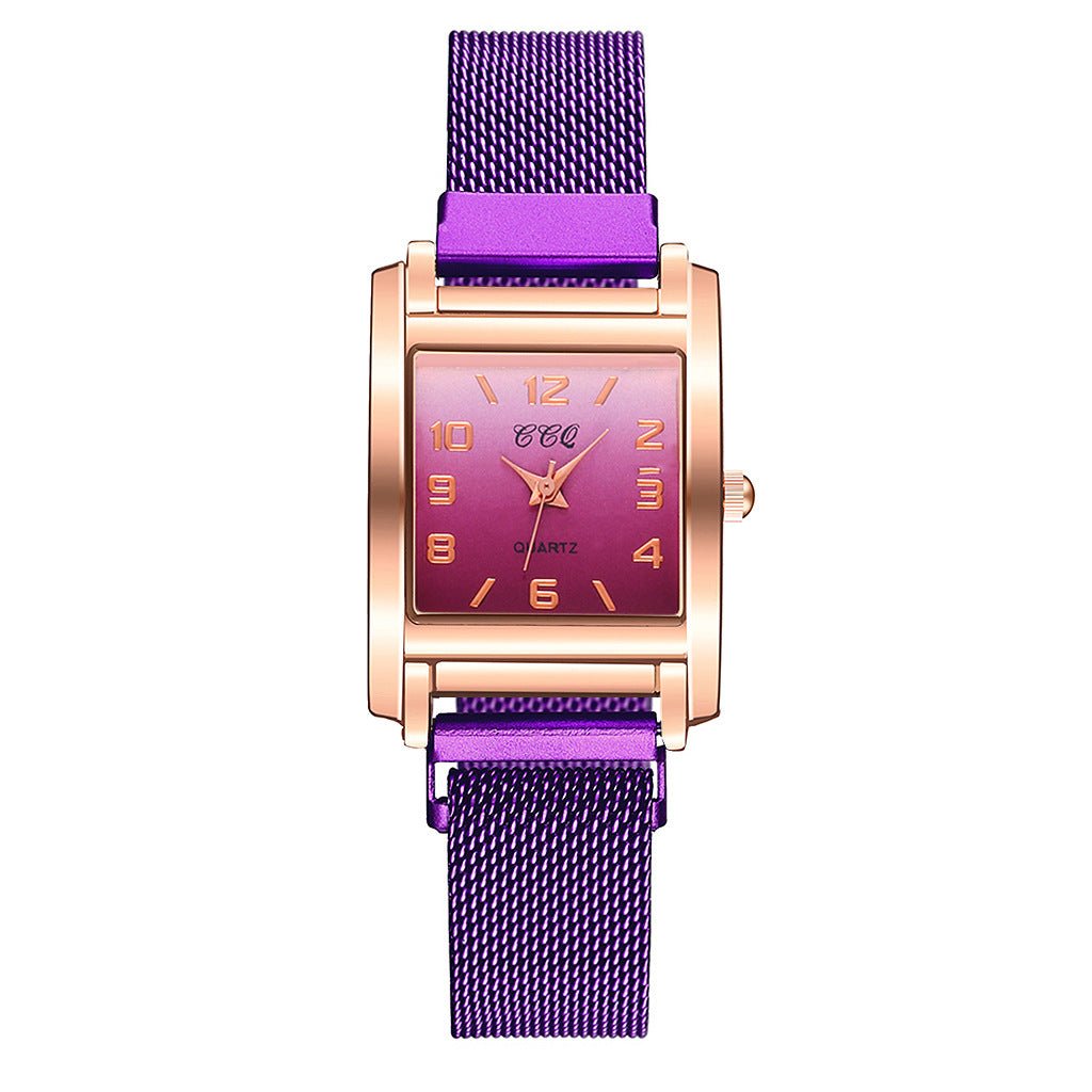 Magnetic buckle casual quartz female watch - Glow Goddess