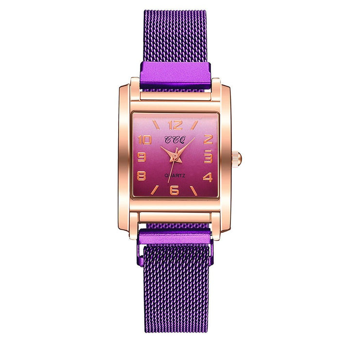 Magnetic buckle casual quartz female watch - Glow Goddess
