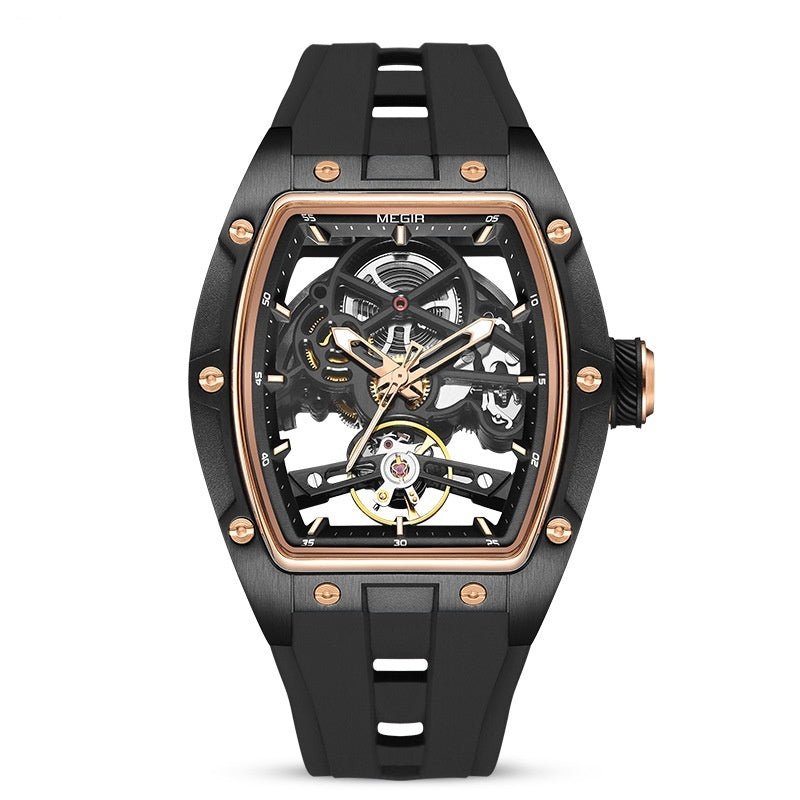Men's Mechanical Watch Hollow Watch - Glow Goddess