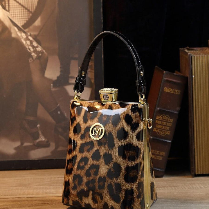 Patent Leather Glossy One Shoulder Can Be Crossbody Bag Light Luxury All - matching - Glow Goddess