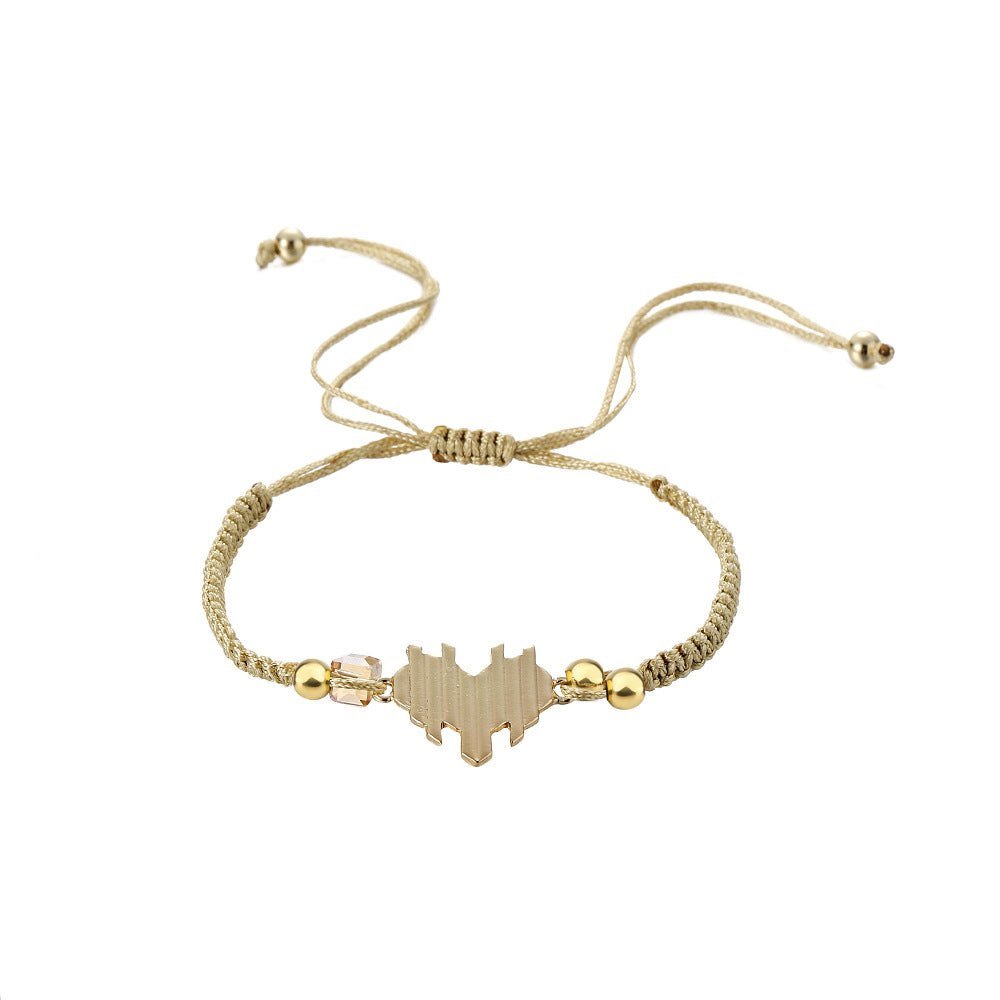 Personality Versatile Handwoven Bracelet Women Red String - Glow Goddess