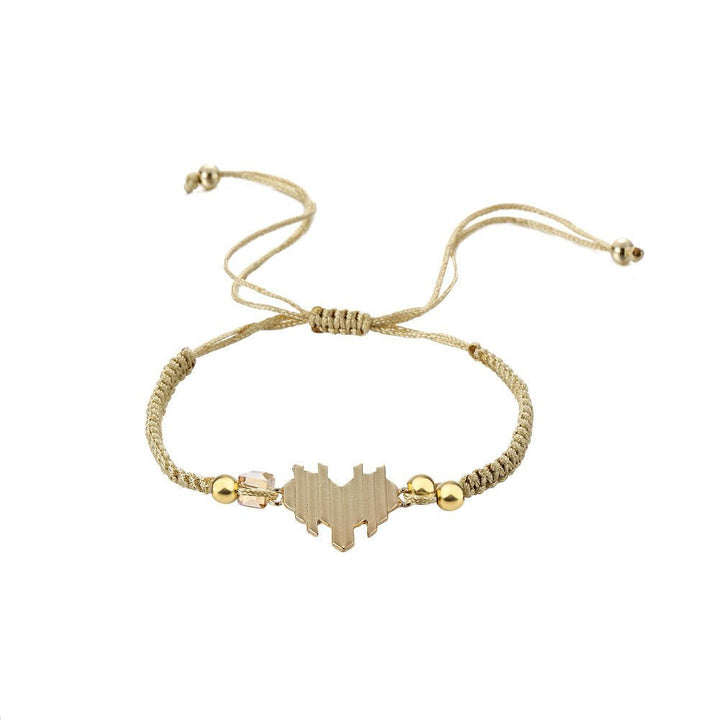 Personality Versatile Handwoven Bracelet Women Red String - Glow Goddess