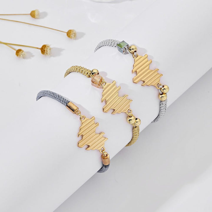 Personality Versatile Handwoven Bracelet Women Red String - Glow Goddess