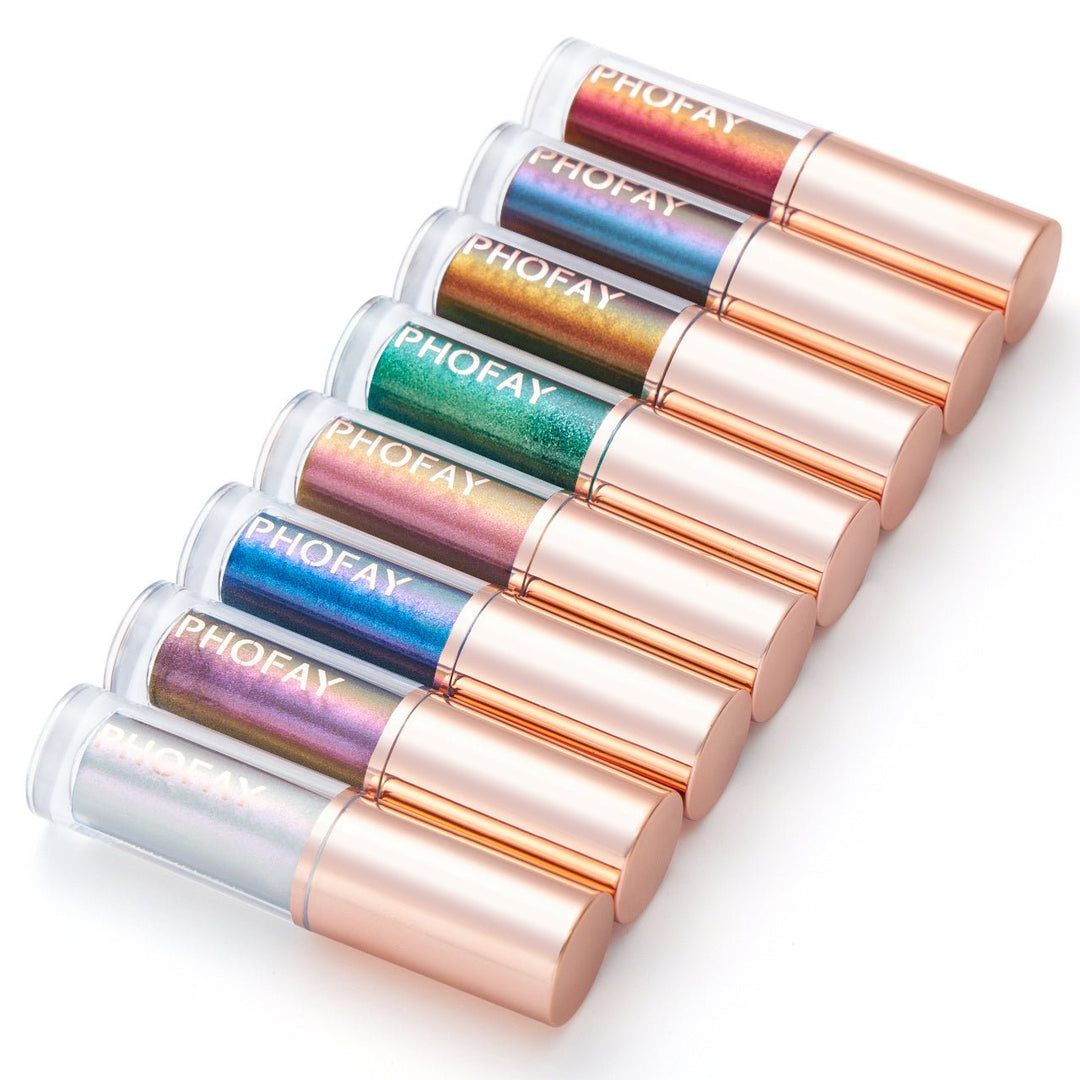 PHOFAY Liquid Glitter Eyeliner Set - Glow Goddess