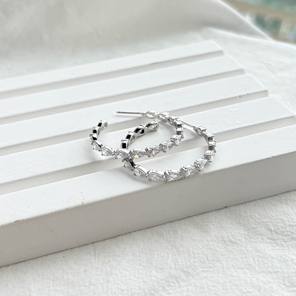 S925 Silver Stud Earrings For Women European And American - Glow Goddess