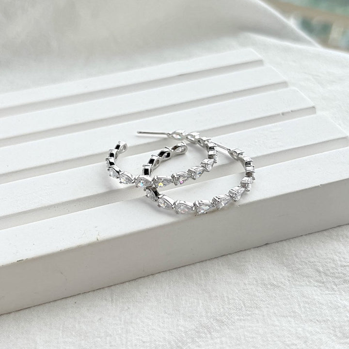 S925 Silver Stud Earrings For Women European And American - Glow Goddess