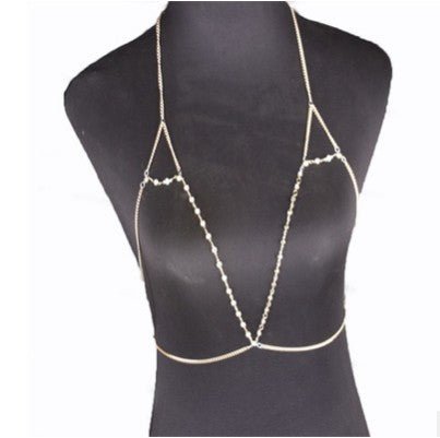 Sexy Bikini Bra Necklace Body Necklace Set - Glow Goddess