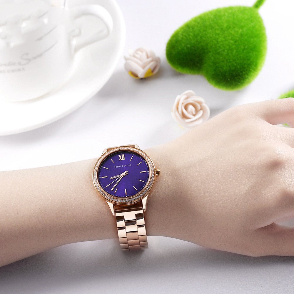 Watch Luminous Waterproof Steel Belt Butterfly Buckle - Glow Goddess