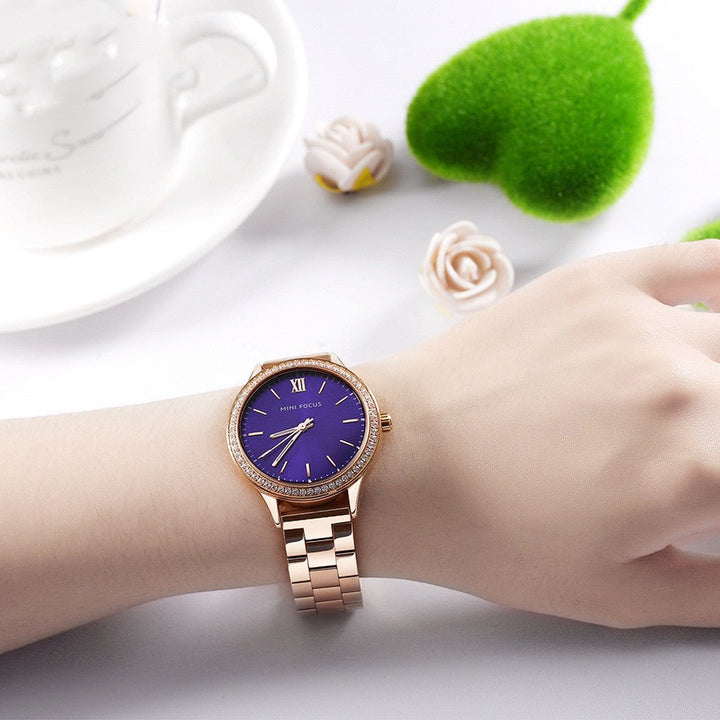 Watch Luminous Waterproof Steel Belt Butterfly Buckle - Glow Goddess