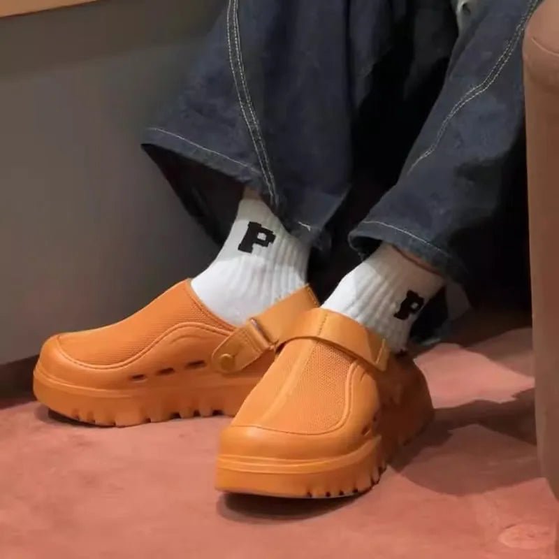 Women Mesh Slippers Flats Mules Shoes Slingback Beach Sandals Summer 2025 Brand Sport Sneakers Casual Walking Sandalias De Mujer - Glow Goddess