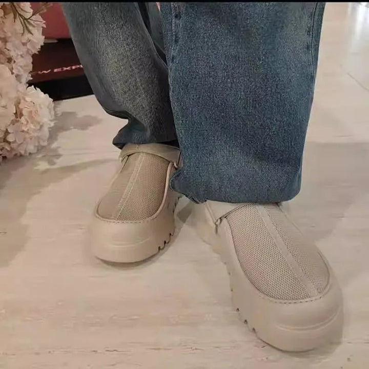 Women Mesh Slippers Flats Mules Shoes Slingback Beach Sandals Summer 2025 Brand Sport Sneakers Casual Walking Sandalias De Mujer - Glow Goddess