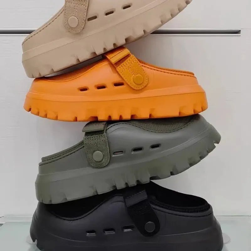 Women Mesh Slippers Flats Mules Shoes Slingback Beach Sandals Summer 2025 Brand Sport Sneakers Casual Walking Sandalias De Mujer - Glow Goddess