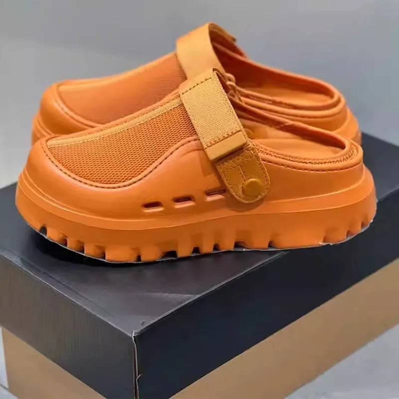 Women Mesh Slippers Flats Mules Shoes Slingback Beach Sandals Summer 2025 Brand Sport Sneakers Casual Walking Sandalias De Mujer - Glow Goddess