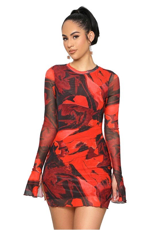 Women’s Bodycon Summer Dress with Cutout Sides - Glow Goddess
