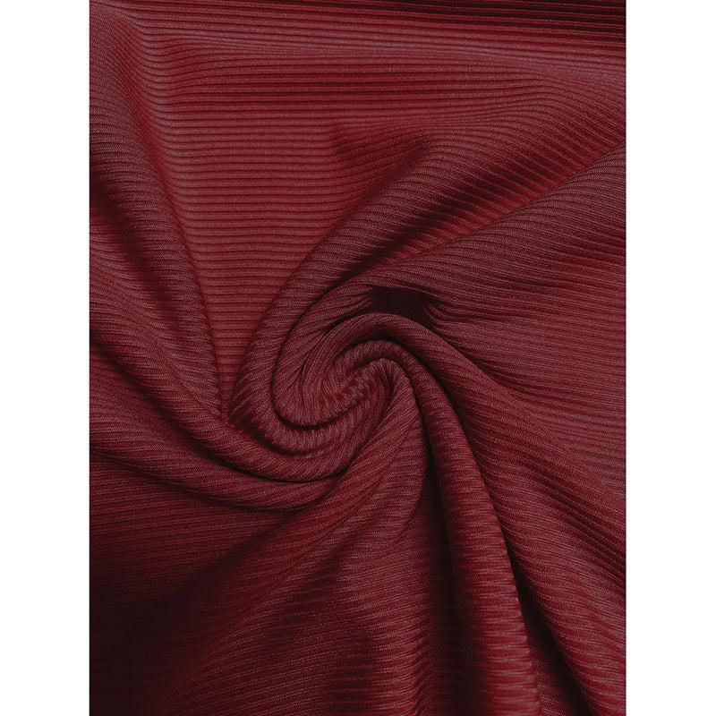 Womens Long Sleeves Ribbed Knit Tunic Shirts Scoop Neck Button - Up Tops Slim Fit Blouses - Glow Goddess