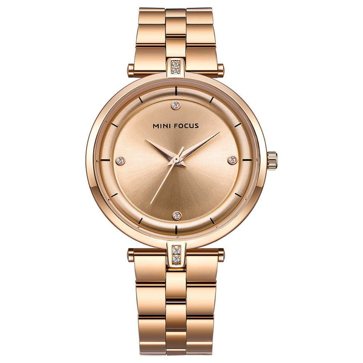 Women’s stainless steel quartz watch for Women - Glow Goddess